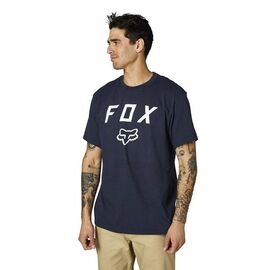 Футболка Fox Legacy Moth SS Tee, синий 2021, 24578-329-2X, Вариант УТ-00291991: Размер: 2X, изображение  - НаВелосипеде.рф