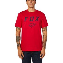 Футболка Fox Legacy Moth SS Tee, красный 2021, 24578-555-XL, Вариант УТ-00292223: Размер: XL, изображение  - НаВелосипеде.рф