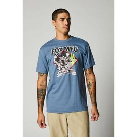 Футболка Fox Oasis SS Tee, матовый голубой 2021, 27001-034-XL, Вариант УТ-00292041: Размер: XL, изображение  - НаВелосипеде.рф