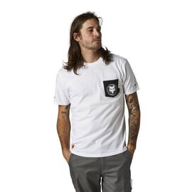 Футболка Fox Relm SS Prem Pkt Tee, белый 2021, 28348-190-XL, Вариант УТ-00292002: Размер: XL, изображение  - НаВелосипеде.рф