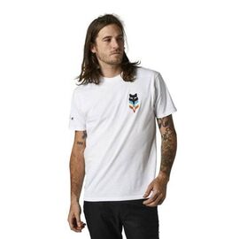 Футболка Fox Relm SS Premium Tee, белый 2021, 28558-190-S, Вариант УТ-00291995: Размер: XL, изображение  - НаВелосипеде.рф