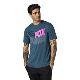 Футболка Fox Trice SS Tech Tee, Slate Blue 2021, 28551-098-XL, Вариант УТ-00292000: Размер: XL, изображение  - НаВелосипеде.рф