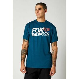 Футболка Fox Wayfarer SS Tee, Dark Indigo 2021, 26997-203-XL, Вариант УТ-00292043: Размер: XL, изображение  - НаВелосипеде.рф