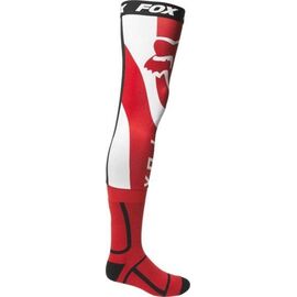 Чулки Fox Mirer Knee Brace Sock, красно-белый 2021, 28158-110-M, Вариант УТ-00292029: Размер: M, изображение  - НаВелосипеде.рф