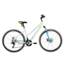 Женский велосипед STINGER LATINA D 26" 2021, Вариант УТ-00288080: Рама: 15" (Рост: 145-160 см), Цвет: белый, изображение  - НаВелосипеде.рф