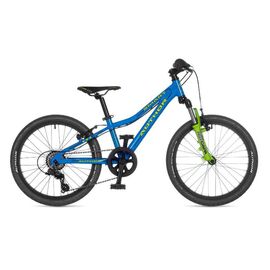 Детский велосипед AUTHOR Smart 20" 2022, Вариант УТ-00291964: Рама: 10" (Рост: 115-135 см), Цвет: синий/салатовый, изображение  - НаВелосипеде.рф