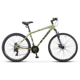 Горный велосипед STELS Navigator 700 MD F020 27.5" 2021, Вариант УТ-00292273: Рама: 21" (Рост: 180-190 см), Цвет: хаки, изображение  - НаВелосипеде.рф