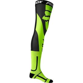 Чулки Fox Mirer Knee Brace Sock, черно-зеленый 2021, 28158-130-M, Вариант УТ-00292028: Размер: M, изображение  - НаВелосипеде.рф