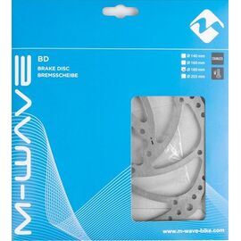 Диск тормозной M-WAVE BD-180, 180 мм, с болтами, 360633, изображение  - НаВелосипеде.рф
