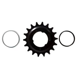 Звезда велосипедная задняя Bike Parts FW20, 1 скорость, 20T, чёрный, КЛ105193, изображение  - НаВелосипеде.рф