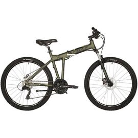 Горный велосипед FOXX ZING H1 26" 2021, Вариант УТ-00293029: Рама: 18" (Рост: 170-180 см), Цвет: зеленый, изображение  - НаВелосипеде.рф