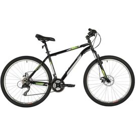 Горный велосипед FOXX AZTEC D 27,5" 2021, 27SHD.AZTECD.20BK1, Вариант УТ-00293027: Рама: 18" (Рост: 170-180 см), Цвет: черный, изображение  - НаВелосипеде.рф
