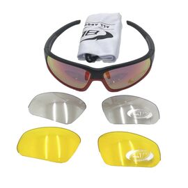 Очки велосипедные BBB 2018 Adapt Fulframe  PC MLC red lenses черный, красный UNI, BSG-45, изображение  - НаВелосипеде.рф