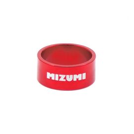Кольцо проставочное Mizumi, для выноса, алюминий, высота 15 мм, красный, MZM-15-RED, изображение  - НаВелосипеде.рф