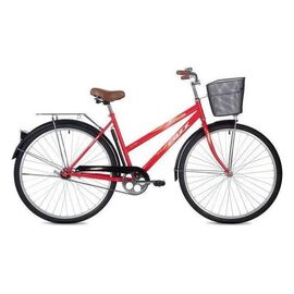 Женский велосипед FOXX FIESTA 28" 2021, Вариант УТ-00292241: Рама: 20" (Рост: 178-185 см), Цвет: красный,, изображение  - НаВелосипеде.рф