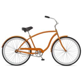 Городской велосипед Schwinn S1 26" 2021, Вариант УТ-00293130: Рама: 18" (Рост: 165-180 см), Цвет: CPR оранжевый, изображение  - НаВелосипеде.рф