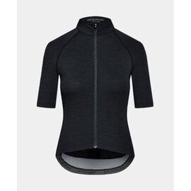 Велоджерси Café Du Cycliste Marina, женская. короткий рукав, чёрный, 3700955339756, Вариант УТ-00293151: Размер: L, изображение  - НаВелосипеде.рф