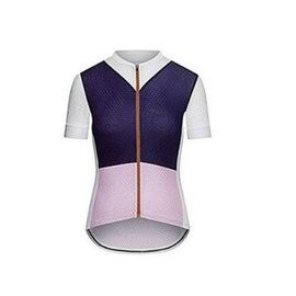 Велоджерси Café Du Cycliste Micheline, женская, короткий рукав, пурпурно-розовый, 3700955332146, Вариант УТ-00293154: Размер: M, изображение  - НаВелосипеде.рф