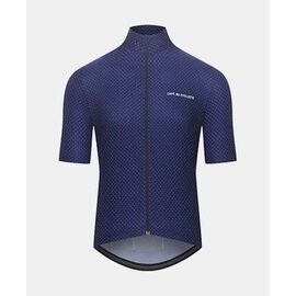 Велоджерси Café Du Cycliste Fleurette, короткий рукав, тёмно-синий, 3700955325667, Вариант УТ-00293169: Размер: M, изображение  - НаВелосипеде.рф