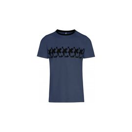 Велофутболка ASSOS SIGNATURE Summer T-Shirt - RS Griffe, мужская, georgeBlue, 41.20.233.2F.M, Вариант УТ-00293232: Размер: L, изображение  - НаВелосипеде.рф