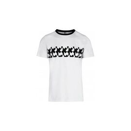 Велофутболка ASSOS SIGNATURE Summer T-Shirt - RS Griffe, мужская, holy White, 41.20.233.57.S, Вариант УТ-00293234: Размер: M, изображение  - НаВелосипеде.рф