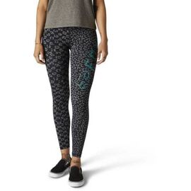Леггинсы женские Fox Aop Detour Legging, черный, 2021, 28227-001, Вариант УТ-00293309: Размер: M, изображение  - НаВелосипеде.рф