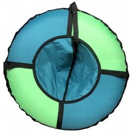 Санки - ватрушка, диаметр 120см, Классик, низ ПВХ, верх ткань, камера - Россия, изображение  - НаВелосипеде.рф