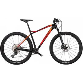 Горный велосипед Wilier 101X'21 NX 1x12 FOX 32 FS SC 29" 2021, Вариант УТ-00293012: Рама: L (Рост: 177-182 см), Цвет: Черный/оранжевый, изображение  - НаВелосипеде.рф