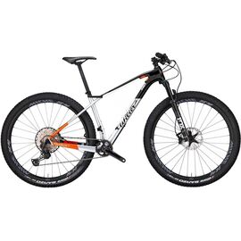 Горный велосипед Wilier 110X'21 SRAM GX FOX 32 SC CrossMax Elite 29" 2021, Вариант УТ-00293032: Рама: L (Рост: 177-182 см), Цвет: Оранжевый/серебро, изображение  - НаВелосипеде.рф