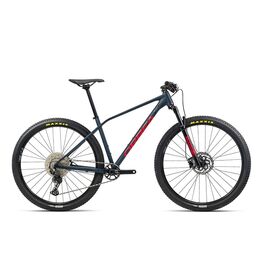 Горный велосипед Orbea ALMA H50 29" 2021, Вариант УТ-00293039: Рама: XL (Рост: 185-198 см), Цвет: синий/красный, изображение  - НаВелосипеде.рф