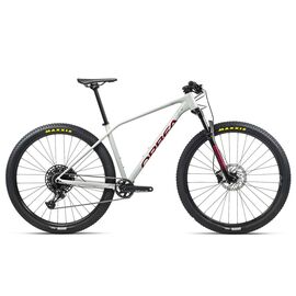 Горный велосипед Orbea ALMA H30 29" 2021, Вариант УТ-00293040: Рама: L (Рост: 178-190 см), Цвет: Белый/красный, изображение  - НаВелосипеде.рф