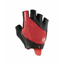 Велоперчатки Castelli ROSSO CORSA PRO V, короткий палец, красный, 4521024, Вариант УТ-00293083: Размер: L, изображение  - НаВелосипеде.рф