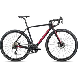 Гравийный велосипед Orbea TERRA M20i 700С 2021, Вариант УТ-00294322: Размер: XS (Рост: 153-165 см), Цвет: Черный/красный, изображение  - НаВелосипеде.рф
