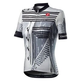 Веломайка Castelli ASTRATTA, женская, короткий рукав, чёрный/белый, 2021, 4521049, Вариант УТ-00294402: Размер: L, изображение  - НаВелосипеде.рф