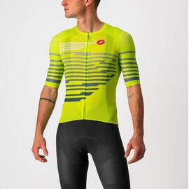 Веломайка Castelli CLIMBER'S 3.0 SL, короткий рукав, лайм, 4522015, Вариант УТ-00294436: Размер: M, изображение  - НаВелосипеде.рф