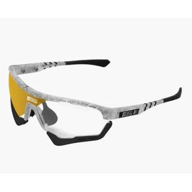 Очки велосипедные Scicon Aerowing Photochromic, Bronze - Frozen Matt White, EY13170501, изображение  - НаВелосипеде.рф