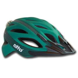 Велошлем Etto City Safe, цвет зеленый (матовый) с логотипом"Etto", S/M (54-57см), 342105, изображение  - НаВелосипеде.рф