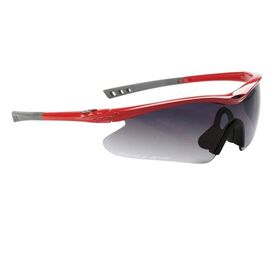 Очки велосипедные SWISSEYE F-16, спортивные, оправа красная, линзы дымчатые затеннёные+бесцветные, 12254, изображение  - НаВелосипеде.рф
