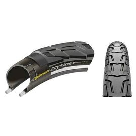Велосипедная покрышка Continental CityRide II, 26 x 1.75, 47-559, с отражающей полосой, 100703, изображение  - НаВелосипеде.рф