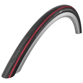 Велопокрышка Schwalbe Lugano 700x25C, черно-красная, 11101050, изображение  - НаВелосипеде.рф