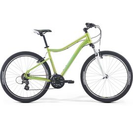 Горный велосипед Merida Juliet 6.10-V 2017 салатовый, Вариант УТ-00038868: Рама: 13.5" (Рост: 155 - 165 cm), Цвет: зеленый , изображение  - НаВелосипеде.рф