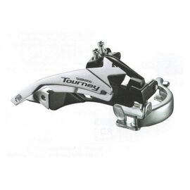 Переключатель передний SHIMANO TOURNEY FD-TY510-TS6, 18/21 ск, двойная тяга, 48Т, AFDTY510TSS6, изображение  - НаВелосипеде.рф