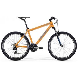 Горный велосипед Merida Matts 6.10-V 2016, Вариант УТ-00038757: Рама: 16" (Рост: 170 - 175 cm), Цвет: матовый оранжево-синий, изображение  - НаВелосипеде.рф