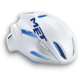 Велошлем MET Manta, бело-синий, 3HM105L0BO1, Вариант УТ-00043117: Размер: L (59-62 см), изображение  - НаВелосипеде.рф