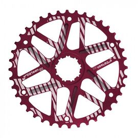 Звезда задняя E Thirteen extended range 40T Shimano, 10s, 34T Cassette, красный, FW10.ER-10SHIM.40.R, изображение  - НаВелосипеде.рф