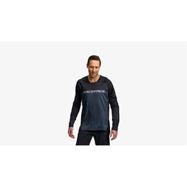 Велоджерси Race Face Diffuse LS Jersey, Grey, RFJB174014, Вариант УТ-00295429: Размер: L, изображение  - НаВелосипеде.рф