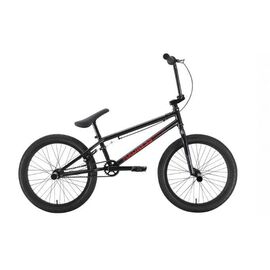 ВМХ велосипед Stark Madness BMX 4 20" 2022, Вариант УТ-00295465: Рама: 9" (Рост: 135-175 см), Цвет: чёрный/красный, изображение  - НаВелосипеде.рф