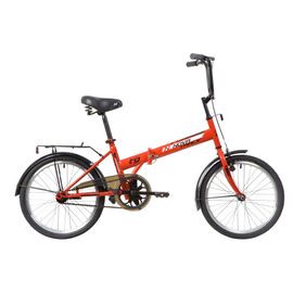 Складной велосипед Novatrack TG-20 Classic 301 NF V 20" 2020 , Вариант УТ-00295600: Рама: One size (Рост: 130-170 см), Цвет: Красный , изображение  - НаВелосипеде.рф
