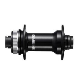 Втулка велосипедная SHIMANO RS470, передняя, 28Н, Center Lock, под ось 12 мм, без оси, OLD 100 мм, черный, EHBRS470CL, изображение  - НаВелосипеде.рф