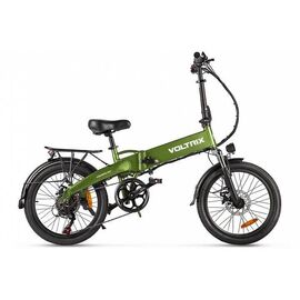 Электровелосипед VOLTRIX City 20" 2021, Вариант УТ-00295782: Рама: one size (Рост: универсальный), Цвет: Белый, изображение  - НаВелосипеде.рф